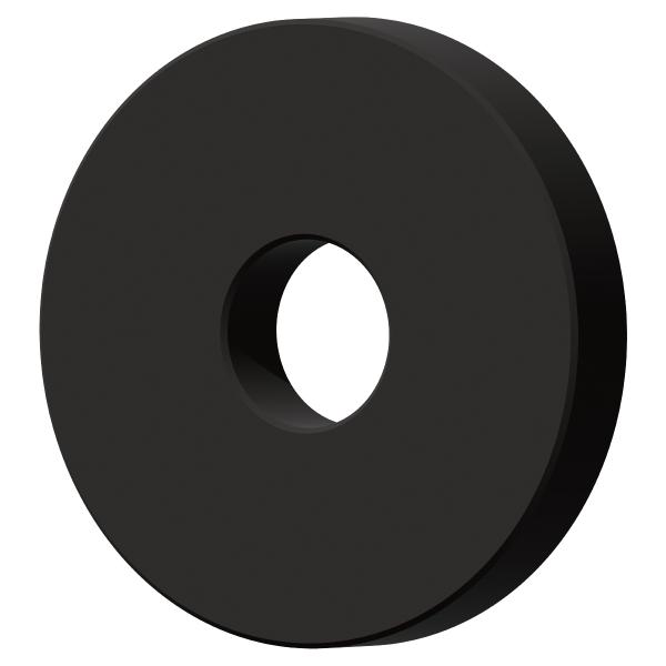 バイク用 M6 防振 防水 黒 ゴム ワッシャー EPDM [4個入] ( 内径 6mm 外径 20mm 厚さ 3.0mm )
