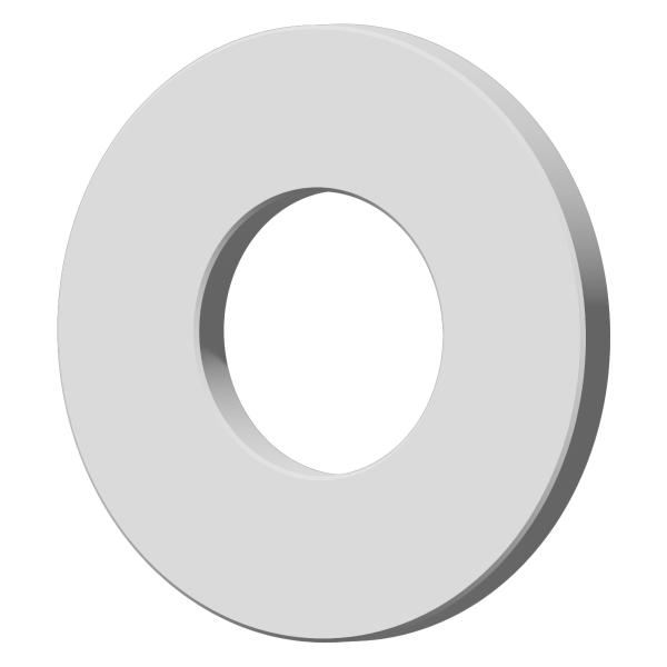 アルミ 平ワッシャー M12用 (内径12.5mm 外径26mm 厚さ2.0mm 2個入)