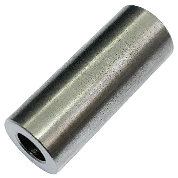 サイズ：内径6.2mm、外径12mm、長さ30mm素 材 ：ステンレス(SUS303)入 数 ：2個他サイズのバリエーションも豊富に対応。追加工も可能です。例えば、バイクのマフラーやステップ、シート等、カスタムパーツへの交換時にスペース調整...