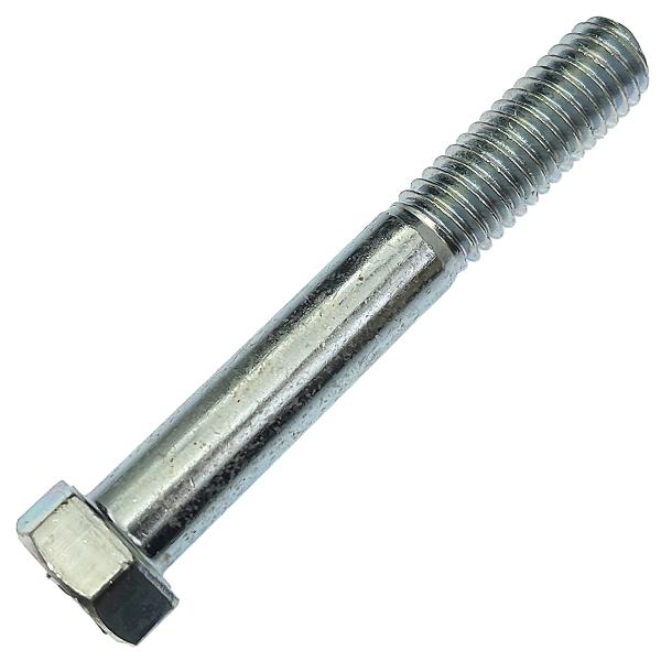 ハーレー用 鉄/ユニクロメッキ インチ ボルト UNC [並目] 7/16-14山 ｘ 長さ 3-1/2インチ 1本入 G-5 バイク用