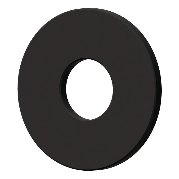M6 用 耐熱 耐炎 耐油 耐薬品 フッ素 ゴム ワッシャー [2個入] ( 内径 6mm 外径 16mm 厚さ 1.0mm )