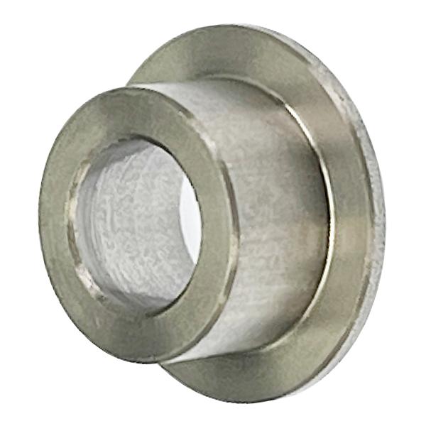 フランジ付 スペーサー ステンレス 内径6.1mm 外径10mm 高さ6mm フランジ外径14mm 1個入 ツバ付き バイク用 カラー すべり軸受