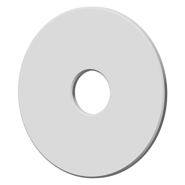 ステンレス 平ワッシャー M9用 (内径9.0mm 外径35mm 厚さ1.0mm 2個入)