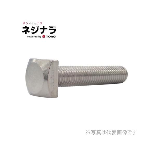 ネジナラ 四角ボルト ステンレス M10×25 (1個)