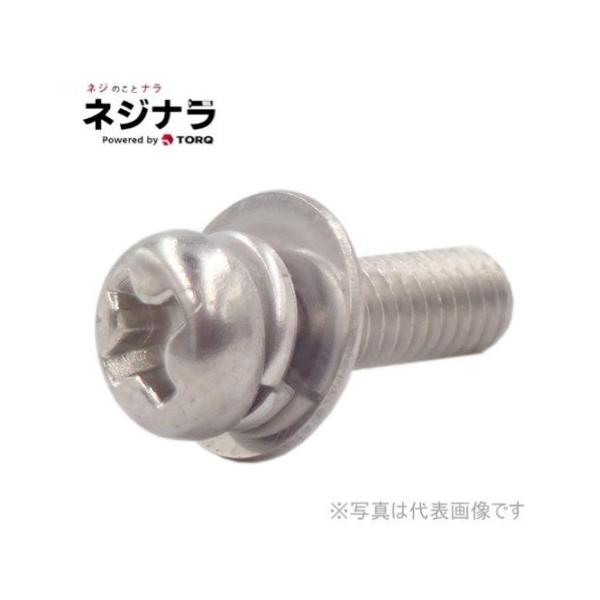 ネジナラ ナベセムス(+)I=3 ステンレス M4×8 (10個入)