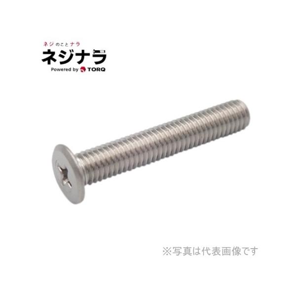 ネジナラ サンフラットビス(+) ステンレス M4×6 (10個入)