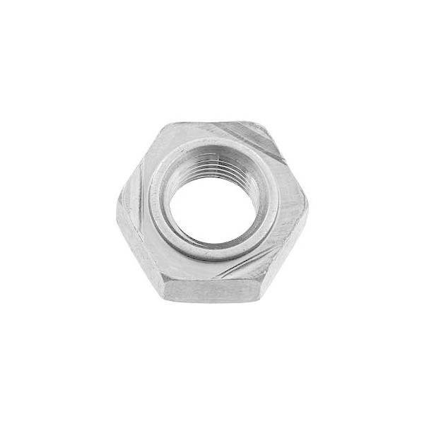 六角ウエルドナットＰ付細目１Ａ【200個】6(ウエルドN(Pツキ(ホソメ M10(P=1.25 標準(または鉄)/生地(または標準)
