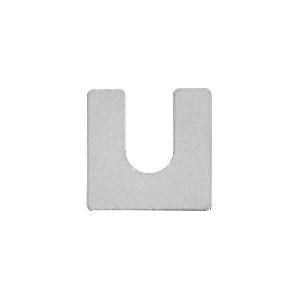 角ワッシャー（Ｕ字　板厚０．５【500個】ステン Uジ(カクW 0.5T M12X40X0.5 ステンレス(303、304、XM7等)/生地(または標準)