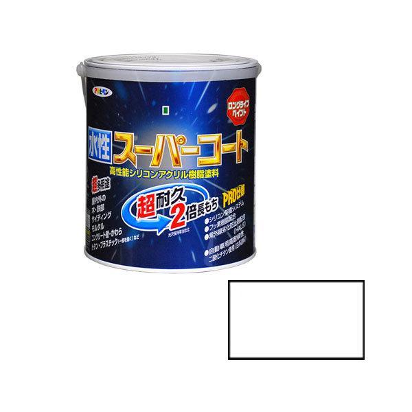 アサヒペン 水性スーパーコート 1.6L (白) ≪お取寄商品≫ : 医療介護 