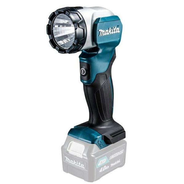 マキタ　１０．８Ｖ　充電式ＬＥＤフラッシュライト　ＭＬ１０５　（バッテリ・充電器別売）■　１０．８Ｖスライド式バッテリ使用可能■　マルチリフレクタＬＥＤ１灯（４．９ｗ）■　アルミ製ヘッドライト＊　バッテリ・充電器・別売