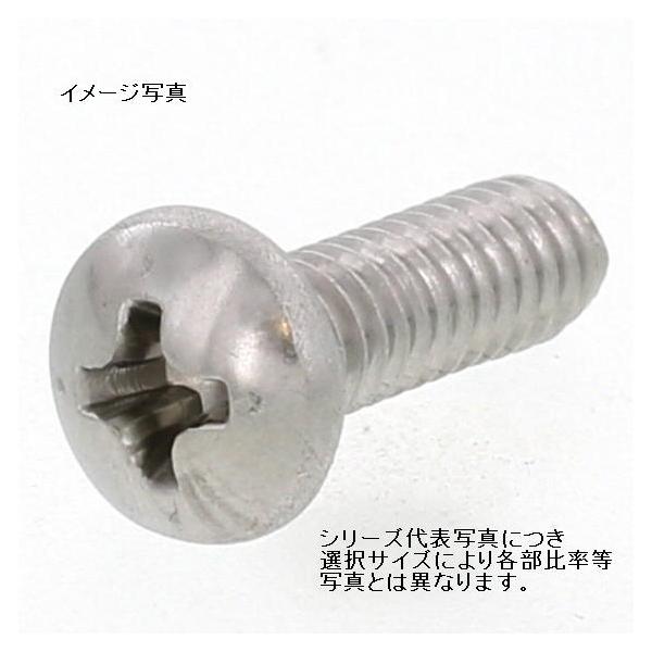 UNC #4-40X7/8(首下約22.2mm) (+)ステンナベ小ネジ(PanHeadScrew