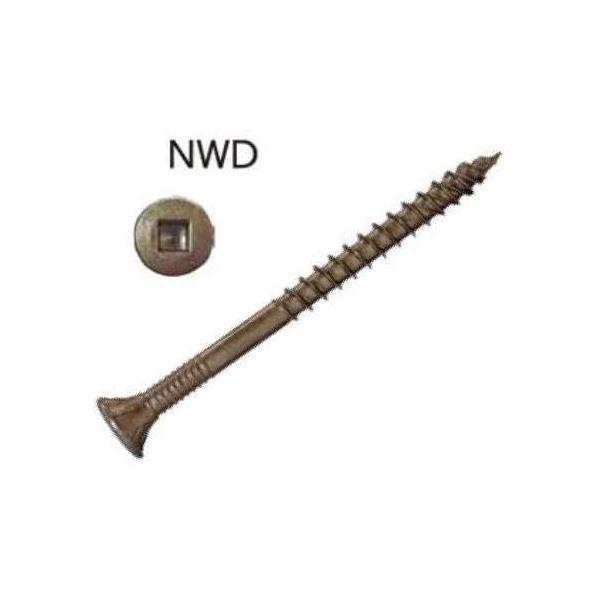 堅木以外は下穴不要、性能重視のダンドリ製ウッドデッキ材用ビス24号箱サイズ(約/mm) W76  X D118 X H67【用途】ウッドデッキ用ビス【特徴】・頭飛び防止加工・低トルクノコ刃・ワレ防止カット刃で施工性抜群・引き寄せ抜群のウッド...