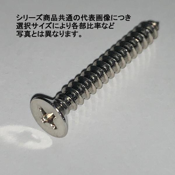 8 X 50　ステンA皿タッピング(L寸は全長表記です)