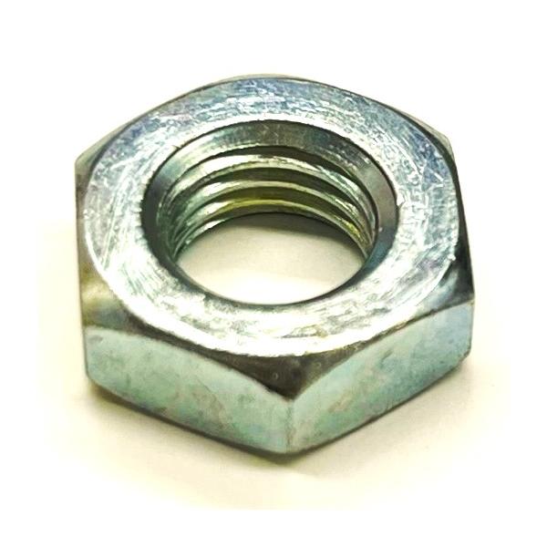 M36 P=3.0 六角ナット3種(薄型) 三価ホワイト入手困難な細目ピッチの3種ナットです。3種ナット(コンタルナット)は1種ナットより高さが薄いタイプで、高さが呼び径の約60%です。(M10なら10X0.6=約6mm)※一般品(並目ピッ...