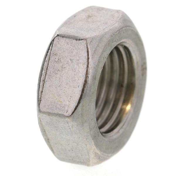 JAM(低型)ステンナット UNF7/16-20サビに強いステンレス製JAM(ジャミ)ナット→ISOで言う3種ナット/コンタルナットに相当します。一般のナットよりも高さが低く両面取りされています。・高さの目安→呼び径の60%例)3/8なら2...