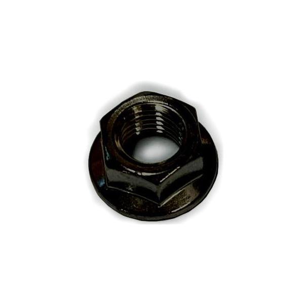 M3 フランジナット黒色ステンレス(M3 P＝0.5 平径5.5フランジΦ8全高3.7/裏面セレート無し）