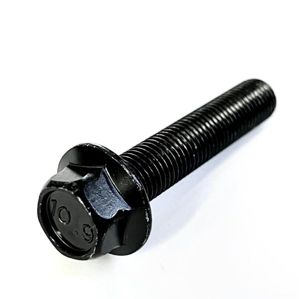 M10(P=1.25) X50L 10.9フランジボルト(10.9三価黒メッキ)