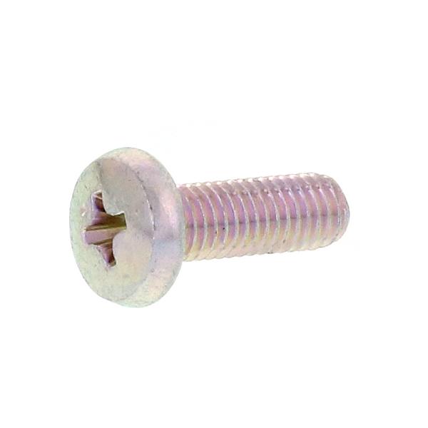 鉄/シルバーメッキ (+) バインド小ねじ M2 (太さ=2mm)×長さ=18mm　【 バラ売り ： 10本入り 】