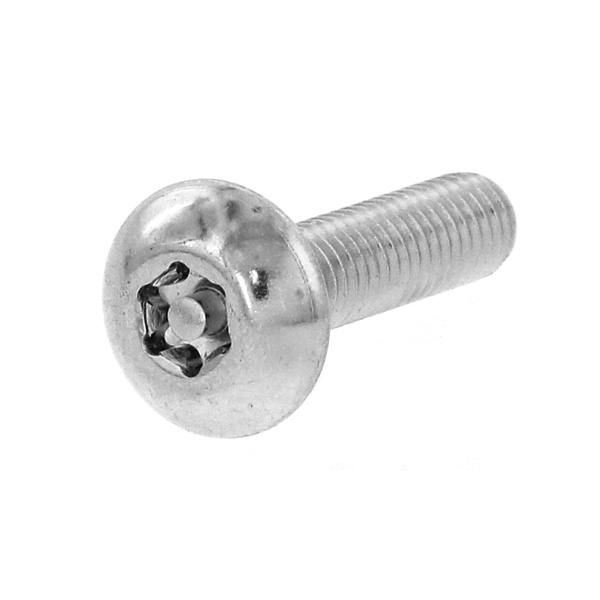 鉄 (ピン・トルクス) トラス小ねじ M6 (太さ=6mm)×長さ=15mm　【 バラ売り ： 5本入り 】