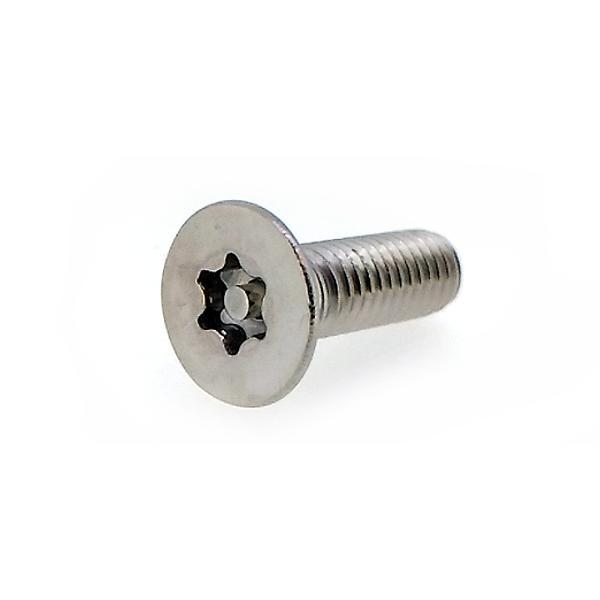 ステンレス (ピン・トルクス) サラ小ねじ M6 (太さ=6mm)×長さ=35mm　【 バラ売り ： 2本入り 】