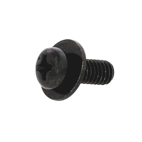 鉄/三価ブラック (+)ナベセムス [P=1] M3 (太さ=3mm)×長さ=8mm　【 バラ売り ： 10本入り 】