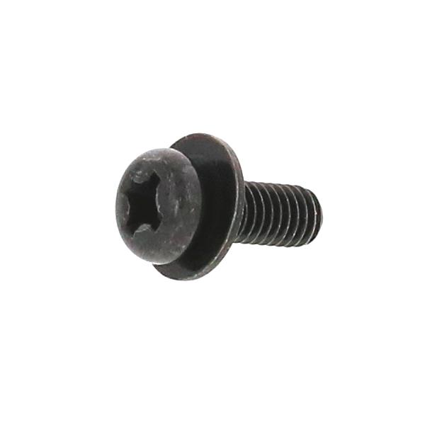 鉄/三価ブラック (+)ナベセムス [I=1] M6 (太さ=6mm)×長さ=16mm　【 バラ売り ： 10本入り 】