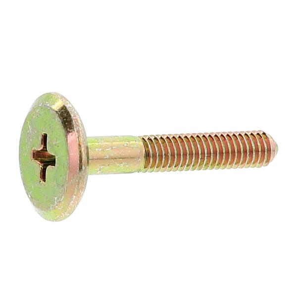 鉄/黄褐色メッキ 連結金具ボルト JB-A (+-) [ムラコシ製] M4 (太さ=4mm