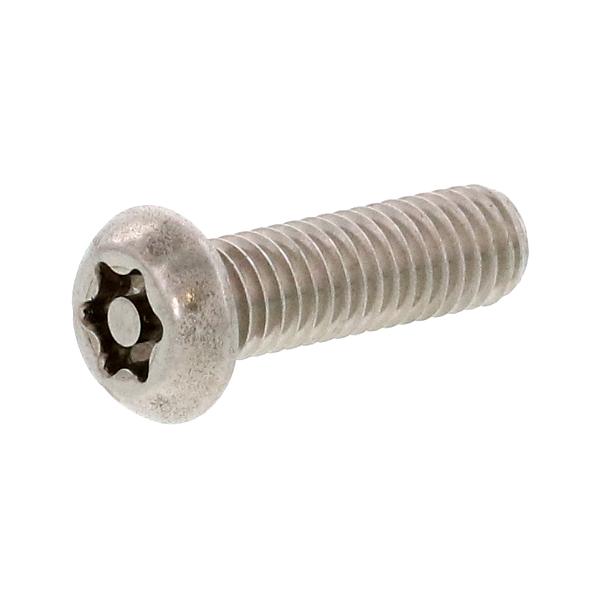 ステンレス (ピン・トルクス) ボタン小ねじ [TRF] M5 (太さ=5mm)×長さ=40mm　【 バラ売り ： 2本入り 】