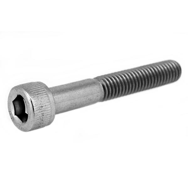高強度の鉄[SCM435]/ニッケル キャップボルト (半ねじ) M6 (太さ=6mm)×長さ=60mm　【 バラ売り ： 4本入り 】
