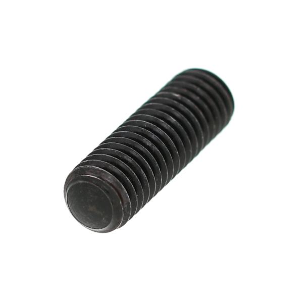 高強度の鉄[SCM435](黒染加工) ホーローセット (丸先) M3 (太さ=3mm)×長さ=12mm　【 バラ売り ： 8本入り 】