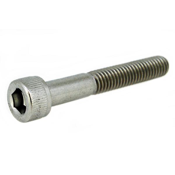 ステンレス キャップボルト (半ねじ) M6 (太さ=6mm)×長さ=155mm　【 バラ売り ： 1本入り 】