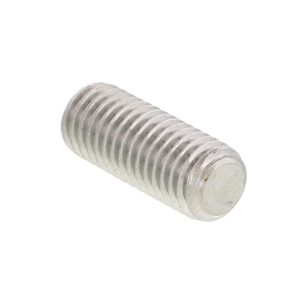 ステンレス ホーローセット (平先) M4 (太さ=4mm)×長さ=4mm　【 バラ売り ： 10本入り 】