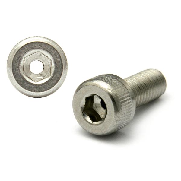 ステンレス エアー抜き キャップボルト (全ねじ) M5 (太さ=5mm)×長さ=25mm　【 バラ売り ： 1本入り 】