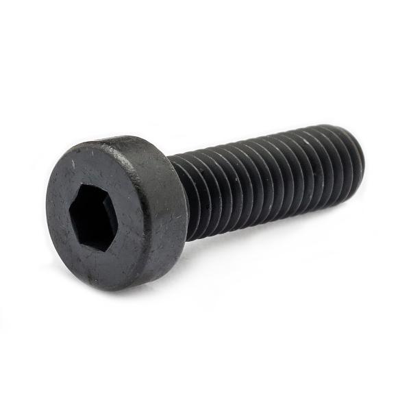 ステンレス(黒染め) [低頭] キャップボルト (全ねじ) M8 (太さ=8mm)×長さ=30mm　【 バラ売り ： 1本入り 】