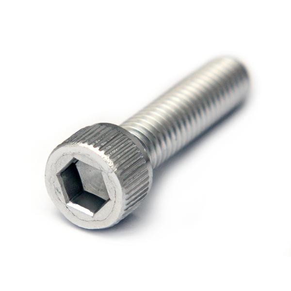 アルミ合金 キャップボルト (全ねじ) M6 (太さ=6mm)×長さ=25mm　【 バラ売り ： 1本入り 】