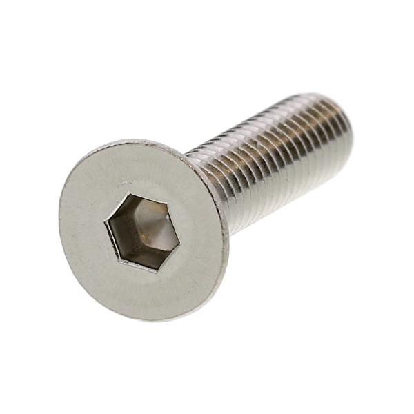 ステンレス[SUS316L] サラキャップ (全ねじ) M6 (太さ=6mm)×長さ=8mm　【 バラ売り ： 8本入り 】