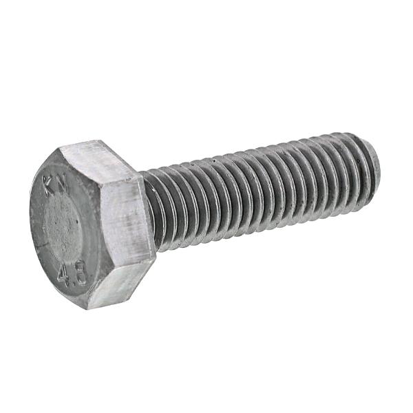 鉄 六角ボルト (全ねじ) M10 (太さ=10mm)×長さ=100mm　【 バラ売り ： 3本入り 】