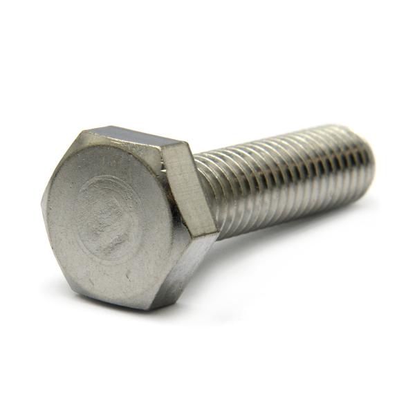 ステンレス 六角ボルト (ウィット・全ねじ) W1/4 (太さ=1/4インチ)×長さ=90mm　【 バラ売り ： 1本入り 】