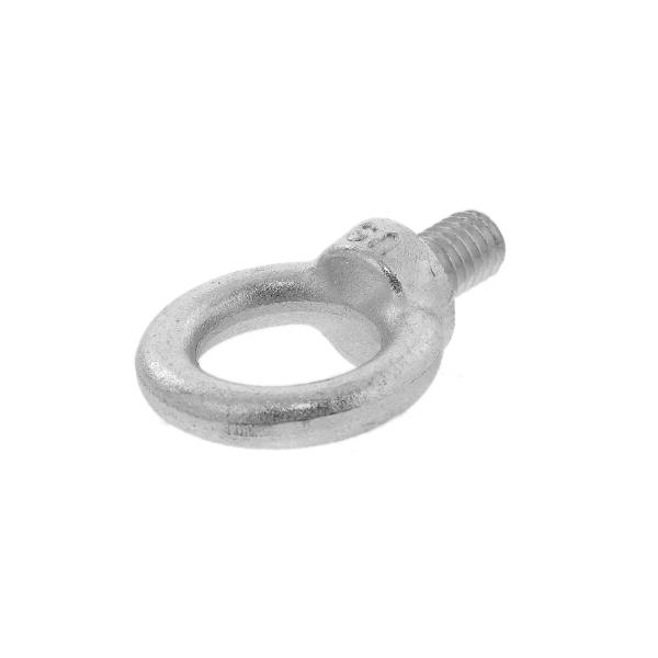 鉄/黄褐色メッキ アイボルト (ウィット) W1/2 (太さ=1/2インチ)用　【 バラ売り ： 1本入り 】