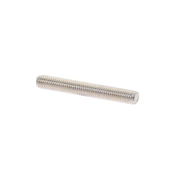 鉄/シルバーメッキ 寸切ボルト M3 (太さ=3mm)×長さ=15mm　【 バラ売り ： 4本入り 】