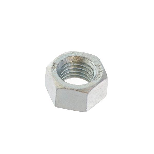 高強度の鉄[SCM435]/三価ホワイト 六角ナット [1種] M8 (太さ=8mm)用　【 バラ売り ： 5個入り 】