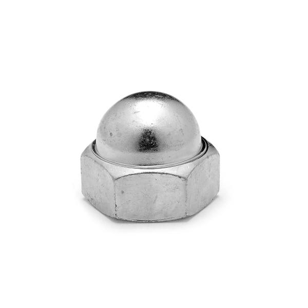 鉄/ドブ 袋ナット (ウィット) W3/8 (太さ=3/8インチ)用　【 バラ売り ： 3個入り 】