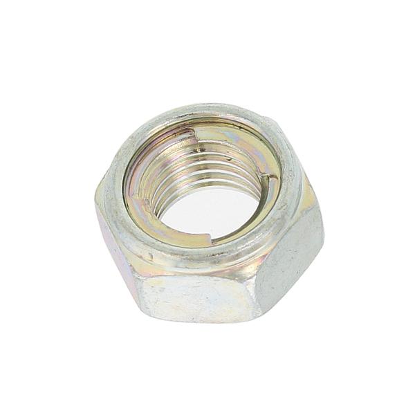 鉄/三価ホワイト Uナット (細目) M14 (太さ=14mm)用 <ピッチ:1.5> 【 バラ売り ： 2個入り 】