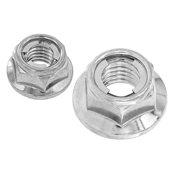 鉄 フランジ付Uナット M6 (太さ=6mm)用　【 バラ売り ： 6個入り 】