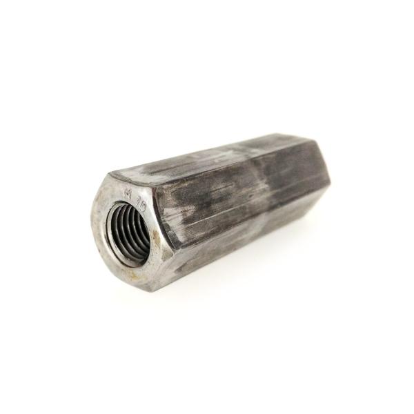鉄 高ナット (細目) M16 (太さ=16mm)×長さ=30mm <ピッチ:1.5> 【 バラ売り ： 1本入り 】
