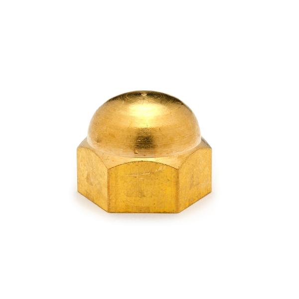 真鍮[低カドミウム黄銅] 袋ナット M5 (太さ=5mm)用　【 バラ売り ： 3個入り 】