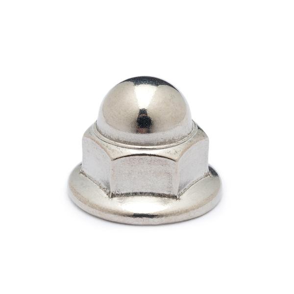 ステンレス フランジ袋ナット M8 (太さ=8mm)用　【 バラ売り ： 2個入り 】