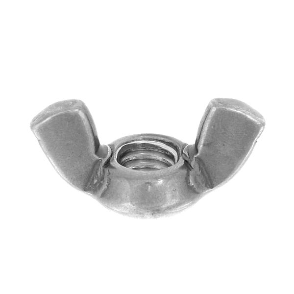 ステンレス/ブロンズメッキ 冷間蝶ナット [2種] (ウィット) W1/4 (太さ=1/4インチ)用　【 バラ売り ： 2個入り 】