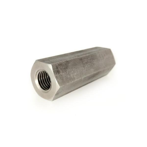 ステンレス 高ナット (細目) M12 (太さ=12mm)×長さ=30mm <ピッチ:1.25> 【 バラ売り ： 1本入り 】