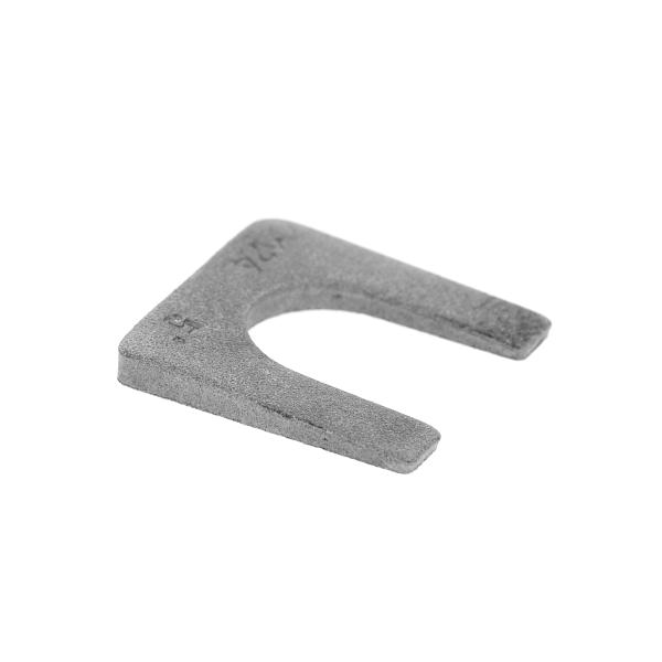 鉄/ドブ テーパーU字角ワッシャー [傾斜角:5度] M20 (太さ=20mm)用　【 バラ売り ： 2個入り 】